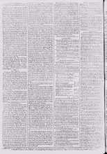 page from The Caledonian Mercury on Aug 10, 1795 with the A Living Example article on it